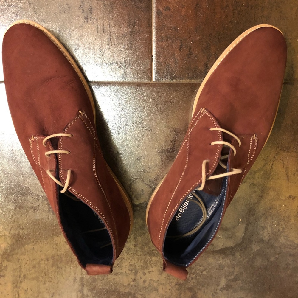 MENS CHUKKAH ANKLE BOOTS SIZE 8